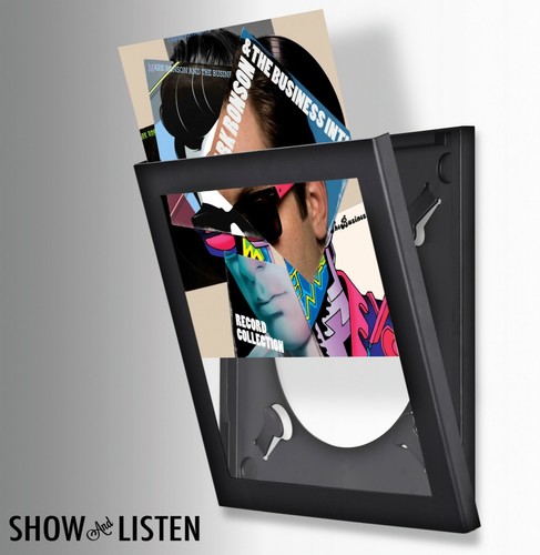 Vinyl record frame wall - 12",