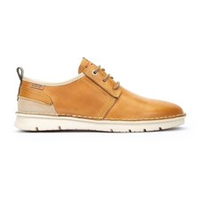 Pikolinos Men's Rivas M3T-4232C1 Leather Lace-Up Shoes Cheddar Yellow