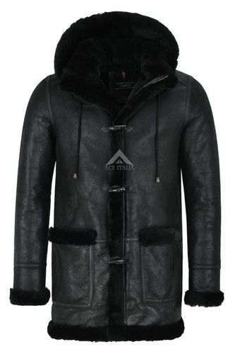 Men leather sheepskin - leather,