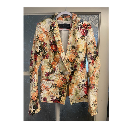 Zara basic floral - floral, linen