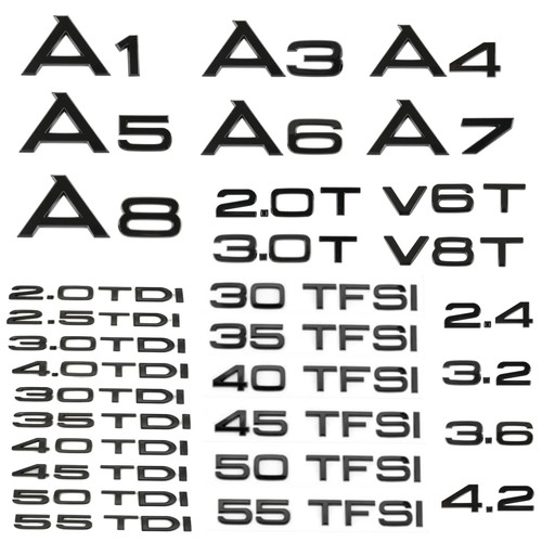 Car boot abs glossy black - 3d,