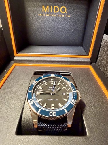 Mido ocean star gmt - star, 44mm