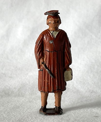 Vintage painted lead toy - painted,