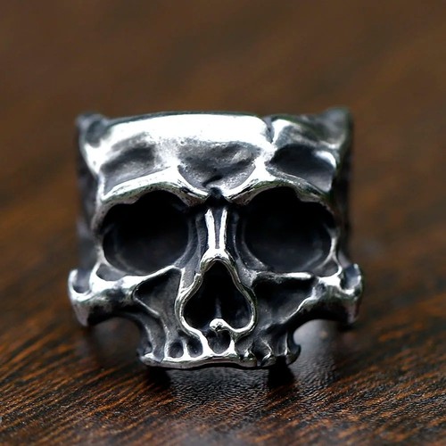 Men gothic skull - men's,
