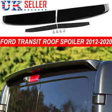 FOR FORD TRANSIT CUSTOM 2012~2020 GLOSS BLACK REAR TWIN BARN DOOR ROOF SPOILER