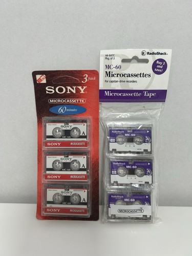 Lot 60 microcassettes - of, mc-60