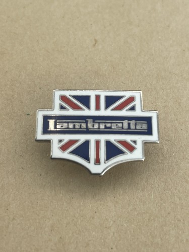 Lambretta metal scooter pin - lambretta,