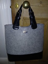 Hugo Boss Grey Tote Bag
