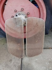 Pair front radiator grilles for a NUFFIELD UNIVERSAL 4DM DM4 10/60 4/60 TRACTOR