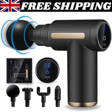 Massage Gun Deep Tissue Muscle Percussion Massager For Shoulder Back Neck Body