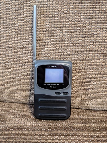 Casio 100d pocket portable - tv-100d,