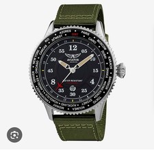Brand New Aviator F Series Watch Seal Is Still On. Green Colour Strap 43mm