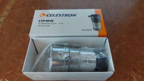 Inch celestron omni 2x - 1.25,