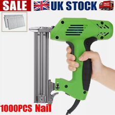 1800W Electric Straight Nail Gun Nailer Framing Heavy Duty Stapler & 1000 Nails
