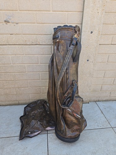 Vintage wilson leather golf - leather,