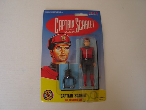 Vintage captain scarlet - captain,