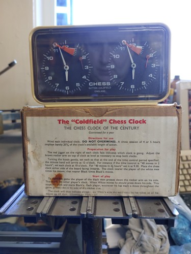 The coldfield chess clock - the,