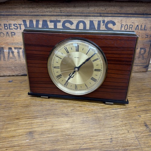 Vintage metamec mantle clock - metamec,