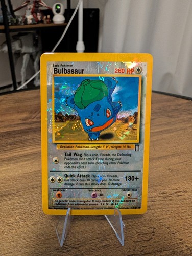 Pokémon bulbasaur holo - bulbasaur,