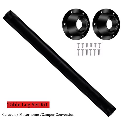 Black island table leg - island, kit