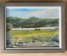 Landscape Artist Signed Oil