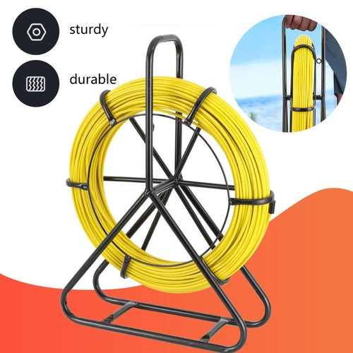 Fiberglass duct rodder - duct, cable