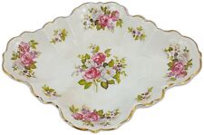 Vintage Old Foley James Kent Ltd. Staffordshire Harmony Rose Serving Dish/Bowl
