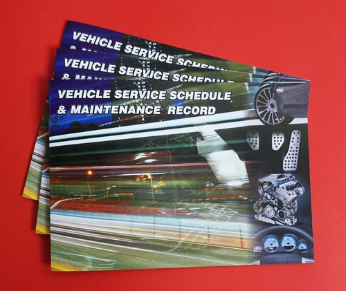 Vehicle service book blank - 5,