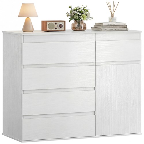 Homcom chest drawers 5 - chest,