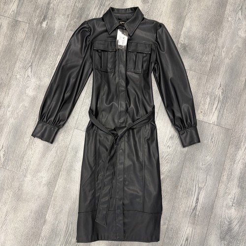 Biba black belted - , leather