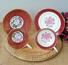 Tea cup and saucer Royal Stafford and Coalport Vintage
