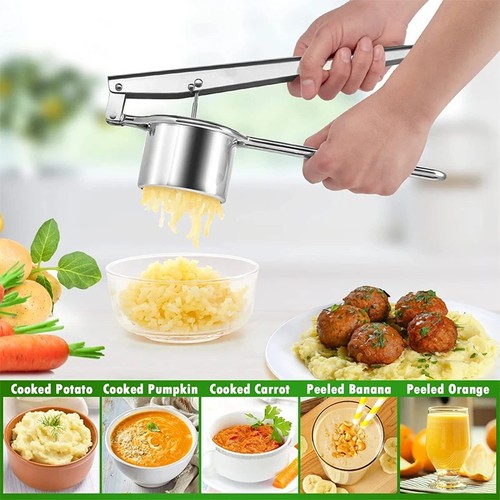 Large stainless steel potato - stainless,
