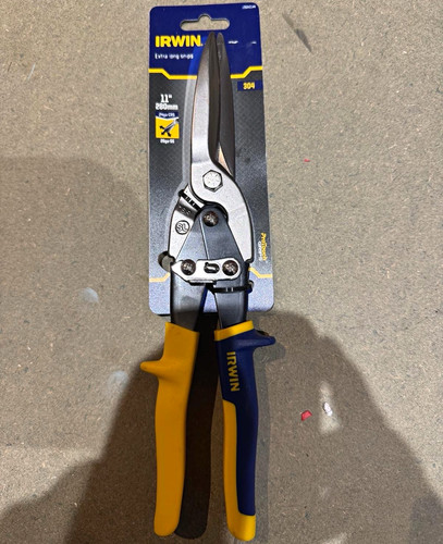 Irwin extra long tin snips - tin,