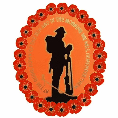 Remembrance day poppy lone - remembrance,