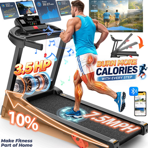 Treadmill for home compact - home,,