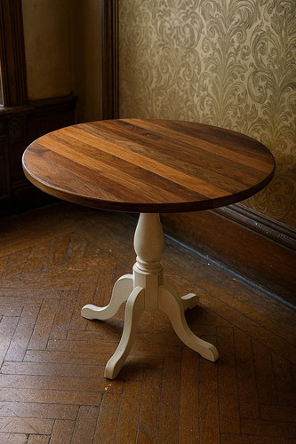 Wooden handmade dining table - handmade,