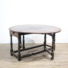Late 17th Century Oak Gateleg Table