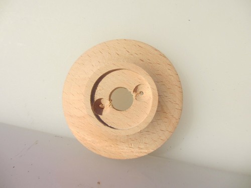 Wooden backplate door - backplate, knob