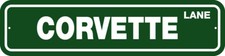 CORVETTE LANE 6"X24" ALUM
