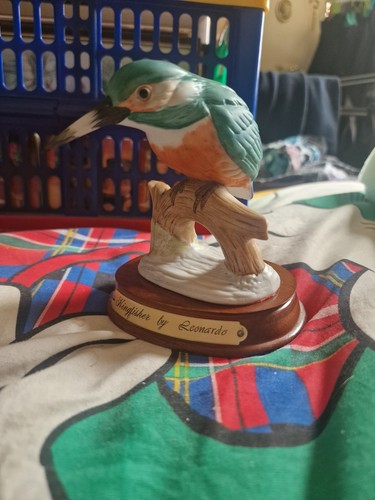 Kingfisher figurine - kingfisher,