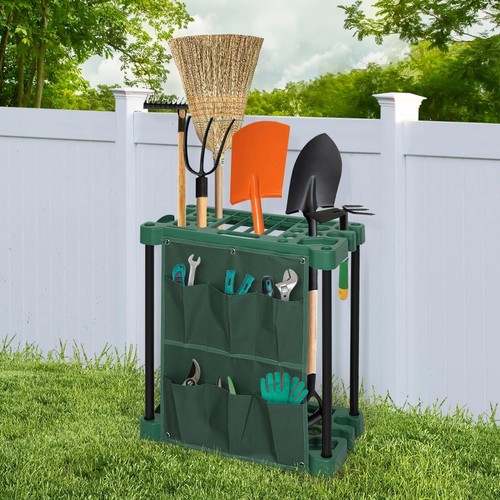 Garden tool storage rack - garden,