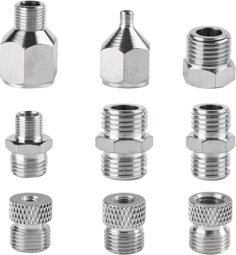9pcs airbrush adapter set - airbrush,