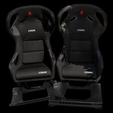 BMW E36 328i/M3 130R XL Wide Black Track Race Bucket Seats