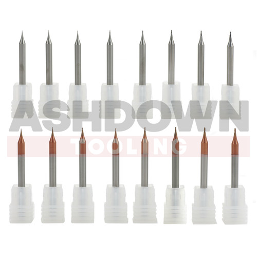 Solid carbide micro endmill - solid,