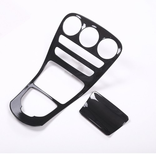 Carbon effect center console - carbon,