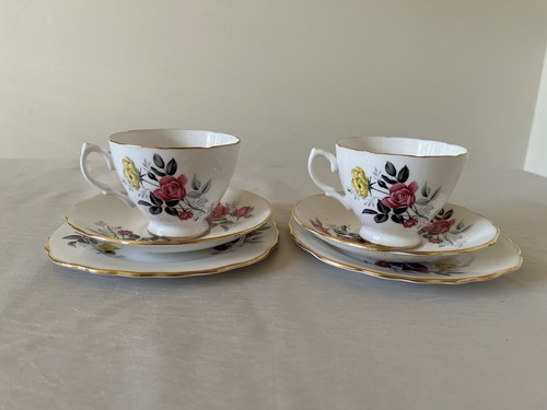 Pair royal vale - vintage, tea