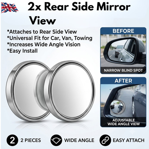 Blind spot mirror rear side - blind,