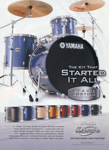 2008 print yamaha stage - print,