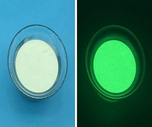 Luminous green glow - luminous, dark