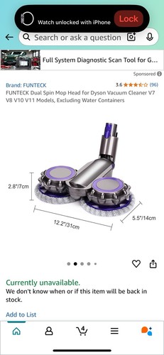 Funtech dual spin mop - spin,